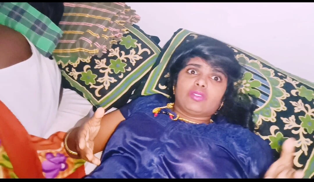 Desi bhabi cheating husband fucking husband's small stepbrother.telugu dirty talks.