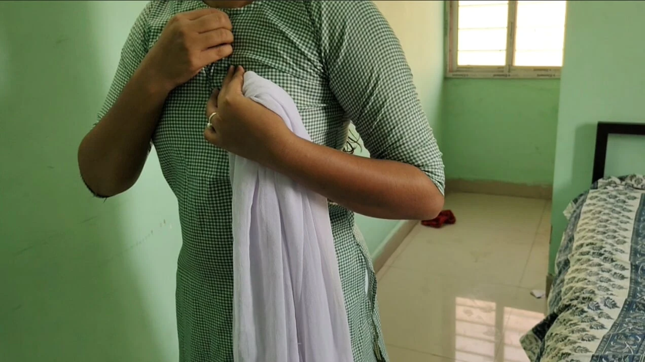 Desi Indian College girl have sex with step brother Xxx , Desi Village Doggy style rough hardcore College girl tight pussy sex