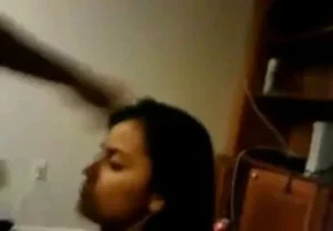 Indian college hottie deepthroat & Facial